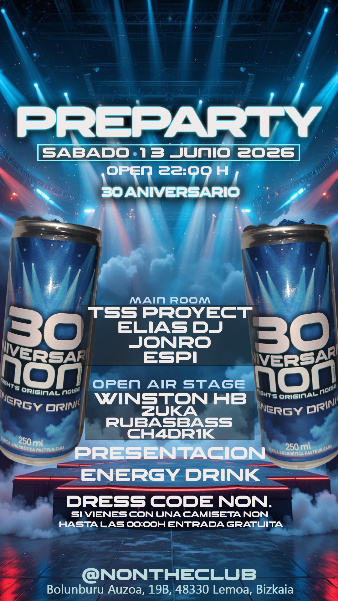 PREPARTY 30 ANIVERSARIO