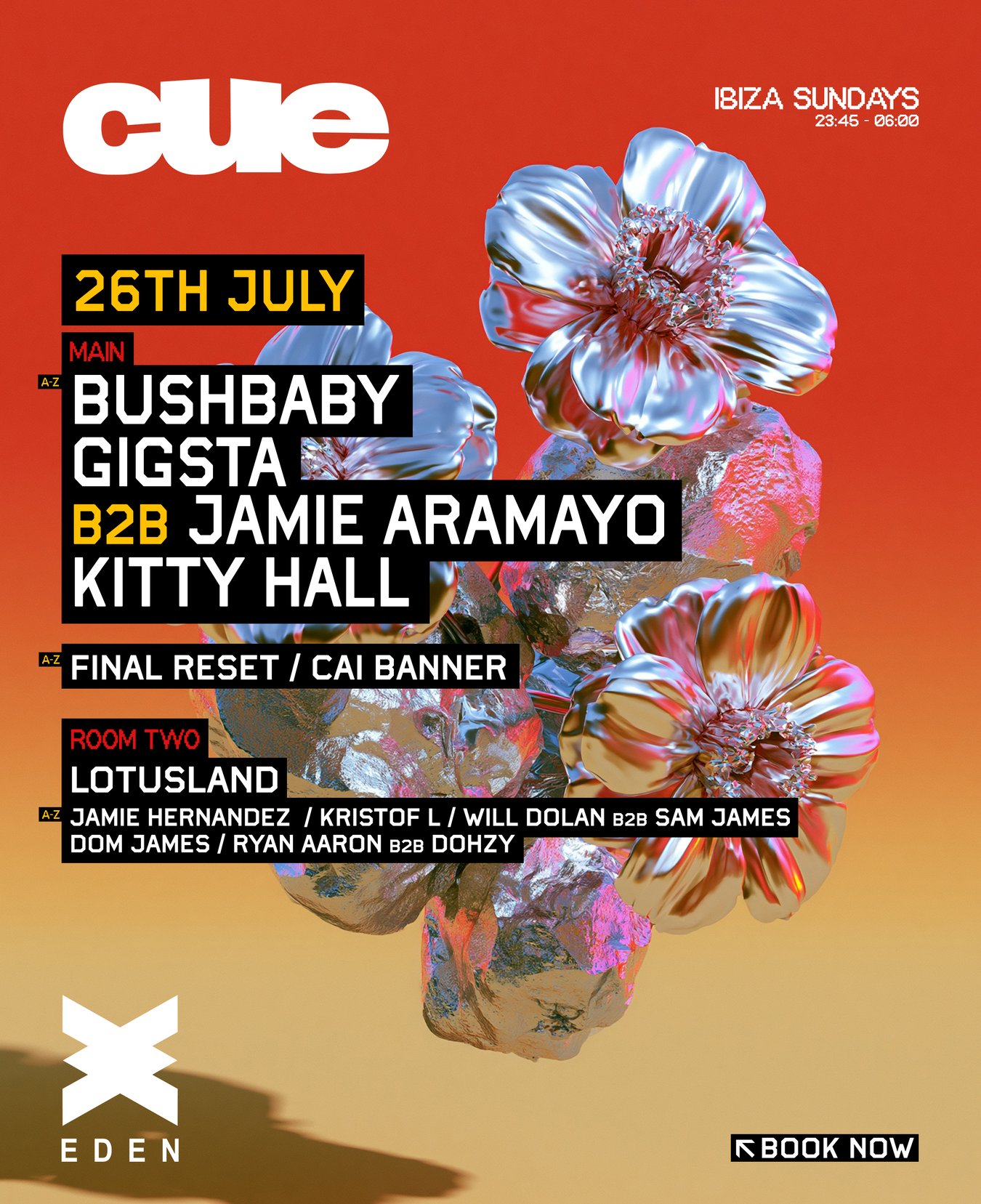 Eden CUE IBIZA - WEEK 5: 26/07