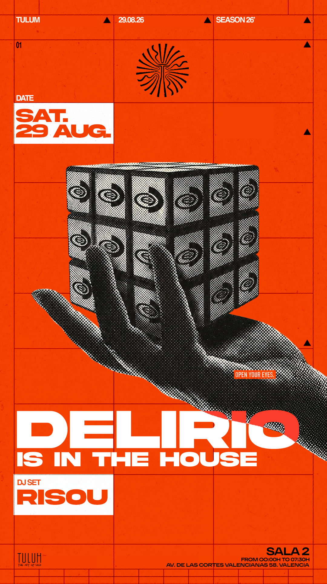 DELIRIO IS IN THE HOUSE| SALA 2