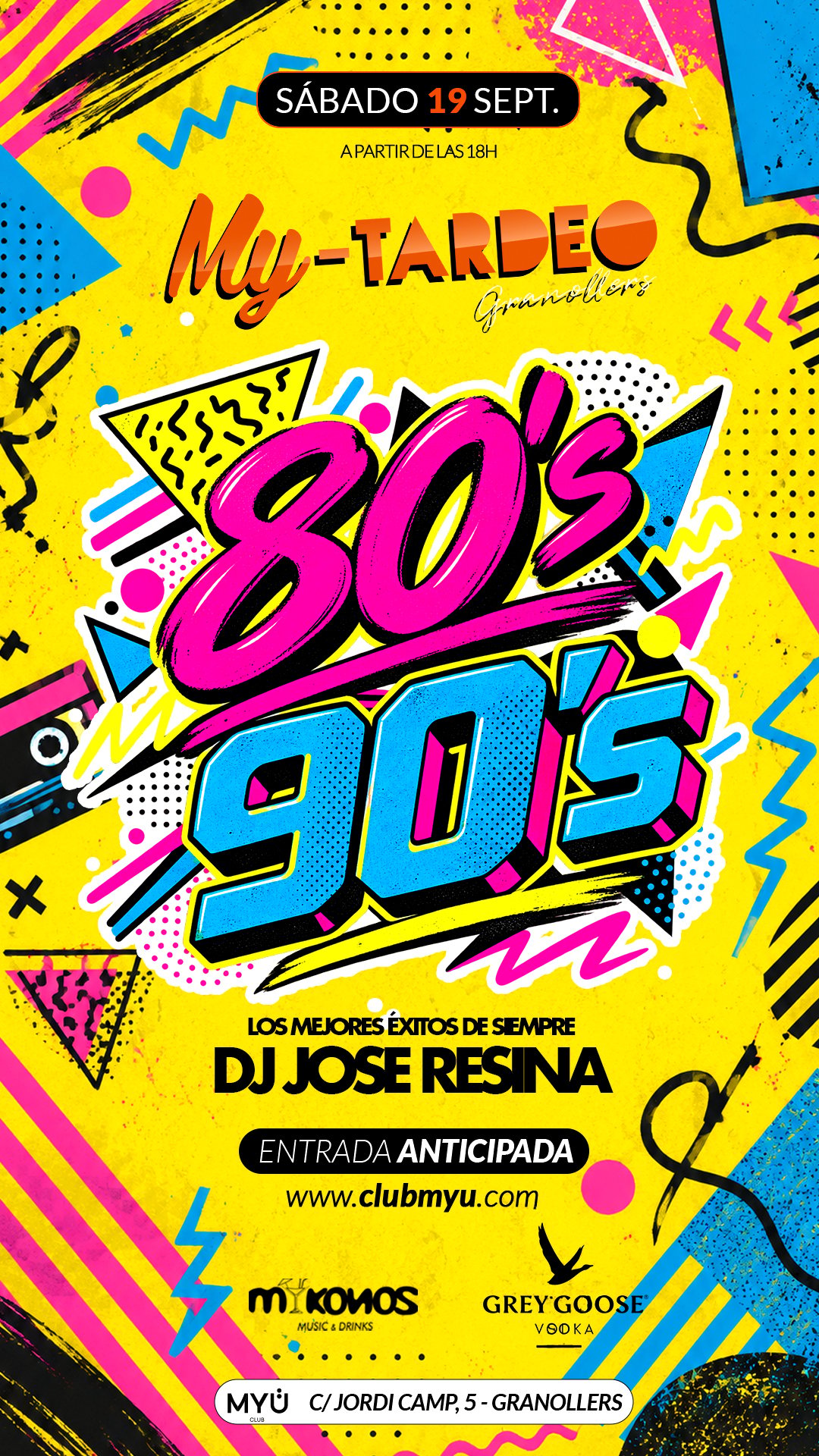 Bild zu MYTARDEO I Love 80s90s in MYU GRANOLLERS.
