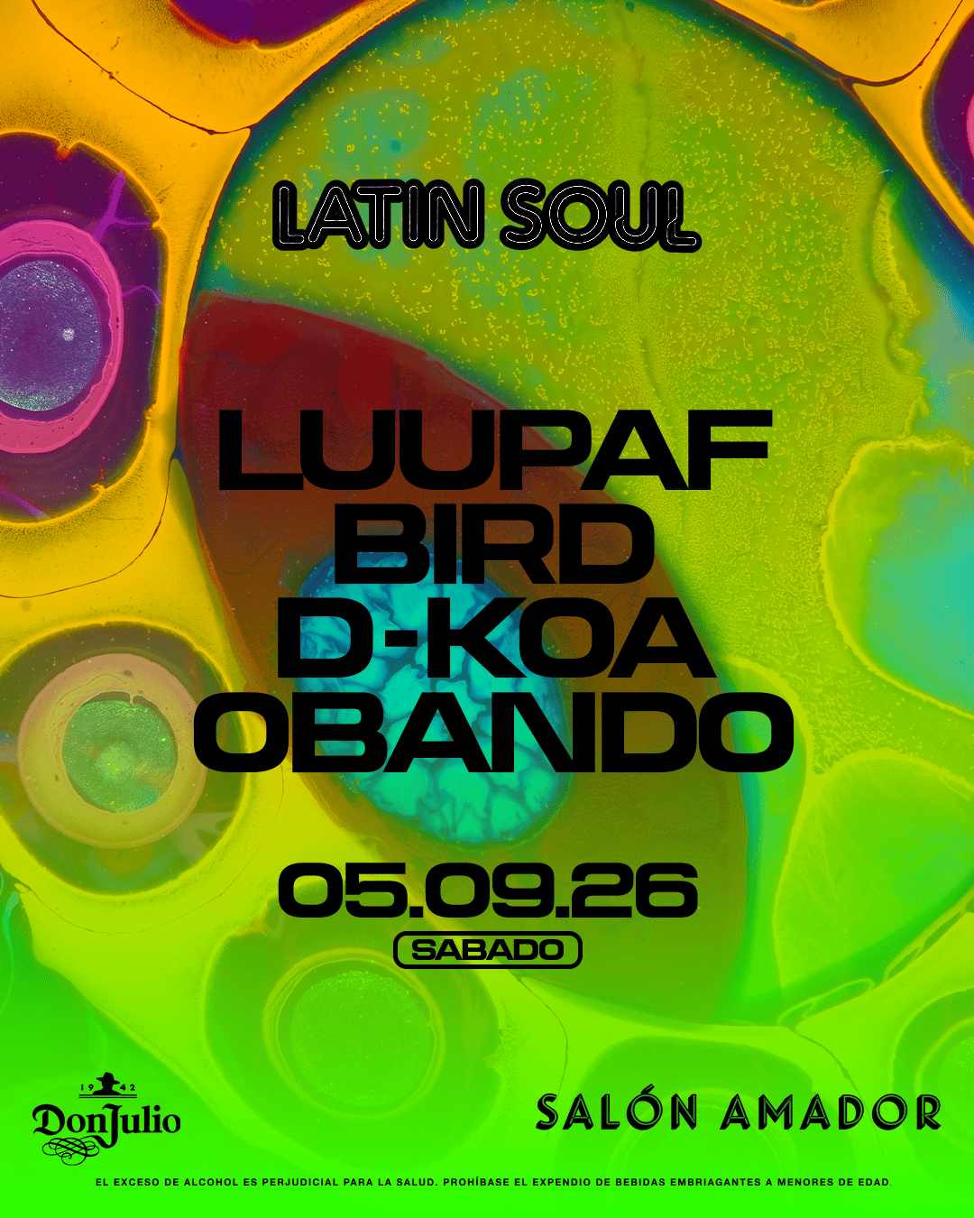TECH HOUSE☘️LATIN SOUL☘️LUUPAF+ BIRD+ D- KOA + OBANDO✨☘️