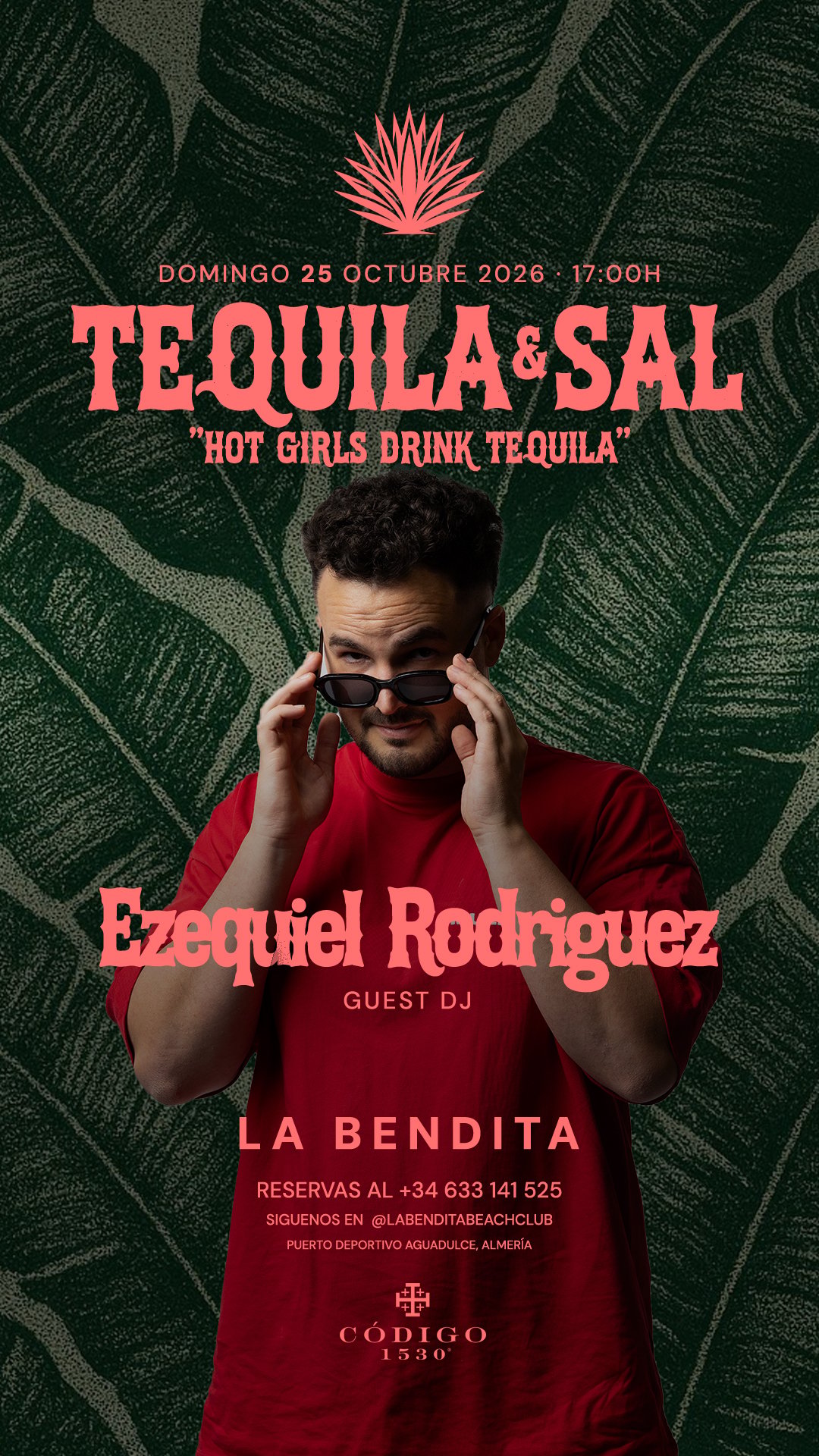 Cartel de TEQUILA Y SAL