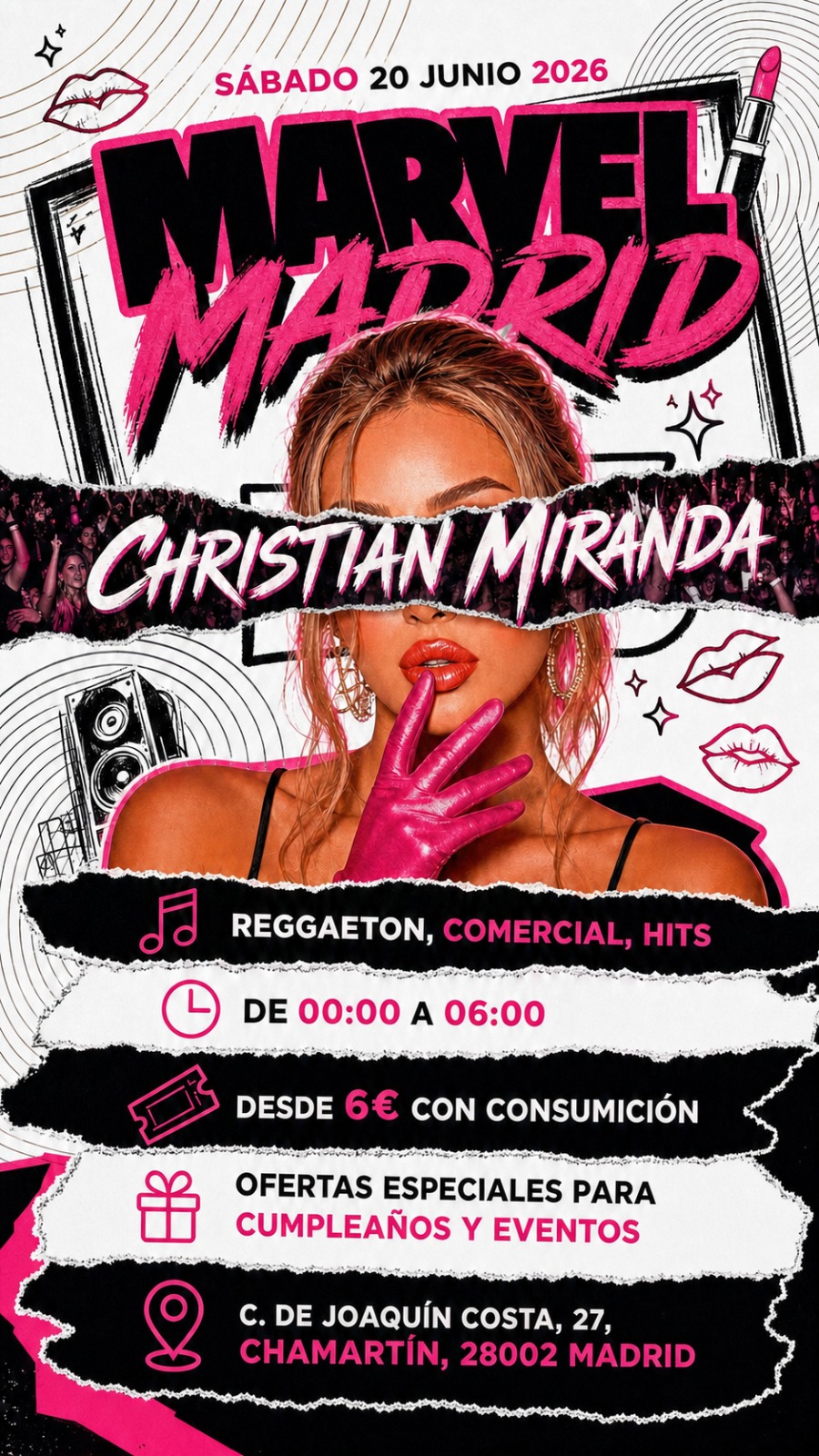 🔥Entradas con COPA Desde 6€ | Unidades Limitadas | Marvel Madrid