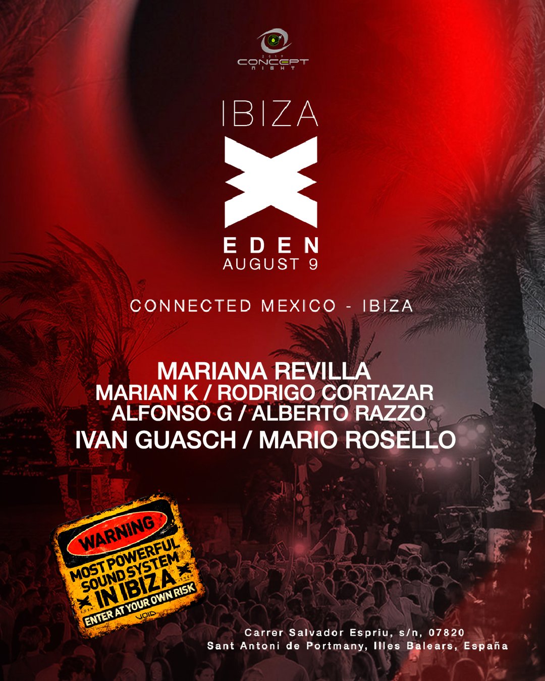 Eden — CONCEPT NIGHT: CONNECTED MEXICO (ROOM 2)