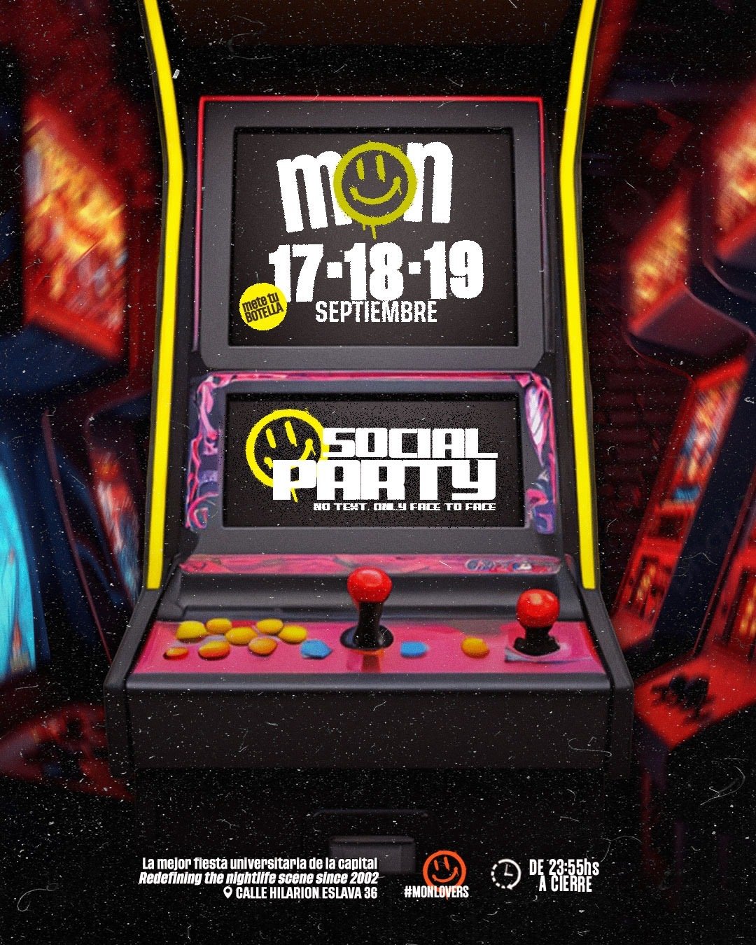 JUEVES MON - METE TU BOTELLA SOCIAL PARTY