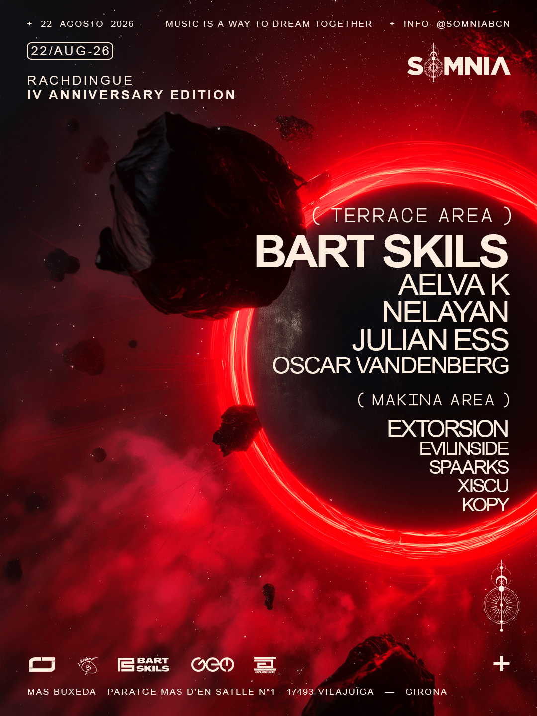 SOMNIA NIGHT WITH BART SKILS (DRUMCODE)
