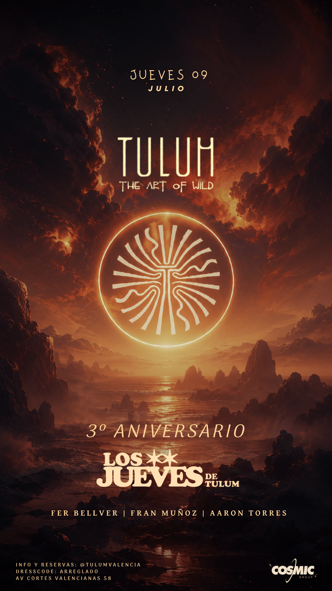 LOS JUEVS DE TULUM ANIVERSARIO