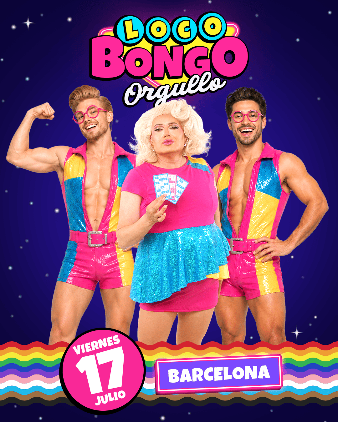 LOCO BONGO - Barcelona - Especial PRIDE 2026 (NOCHE)