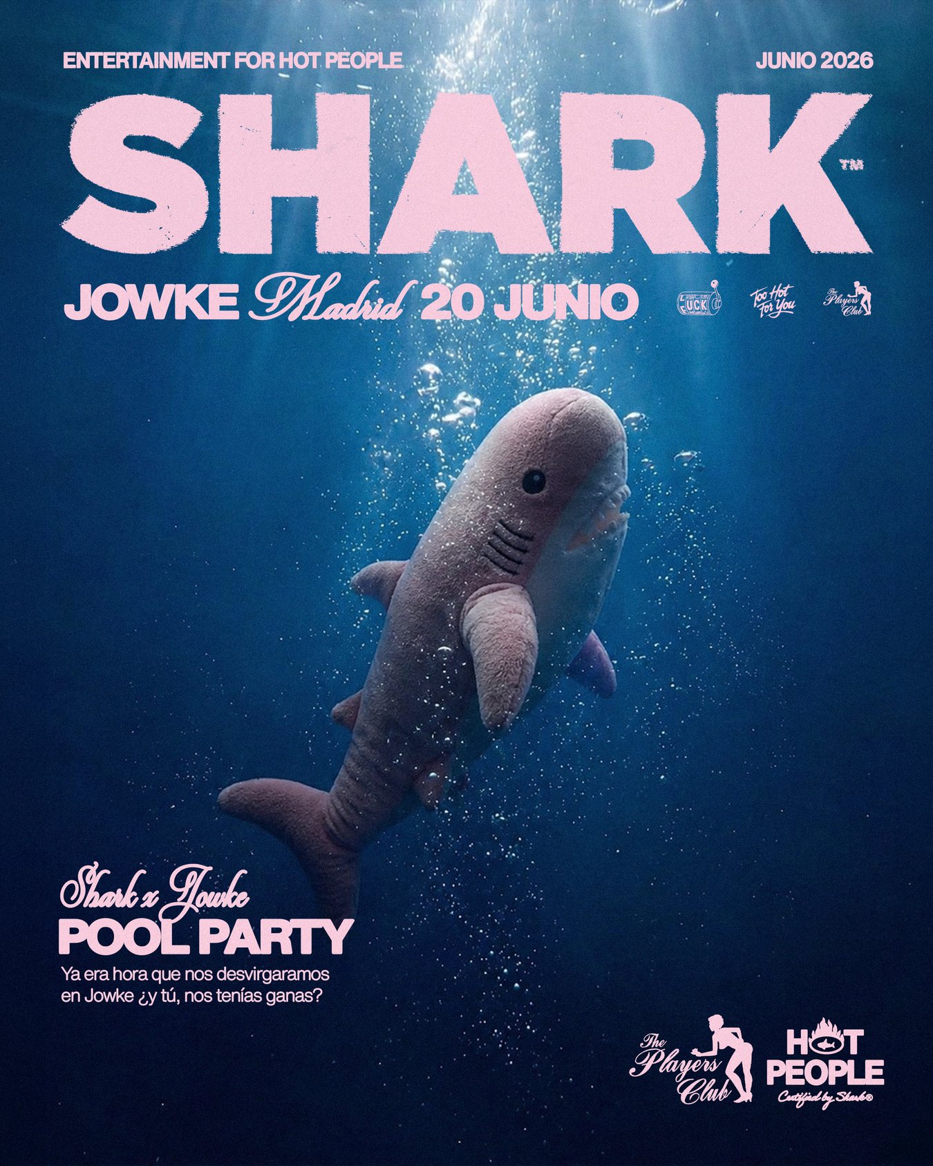 Saturday Summer: SHARK Night Pool Party