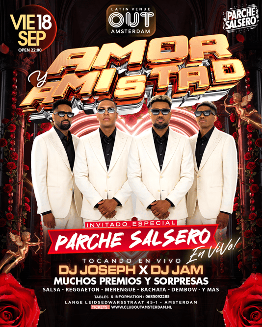 La Gran Rumba de Amor y Amistad in Out, Amsterdam