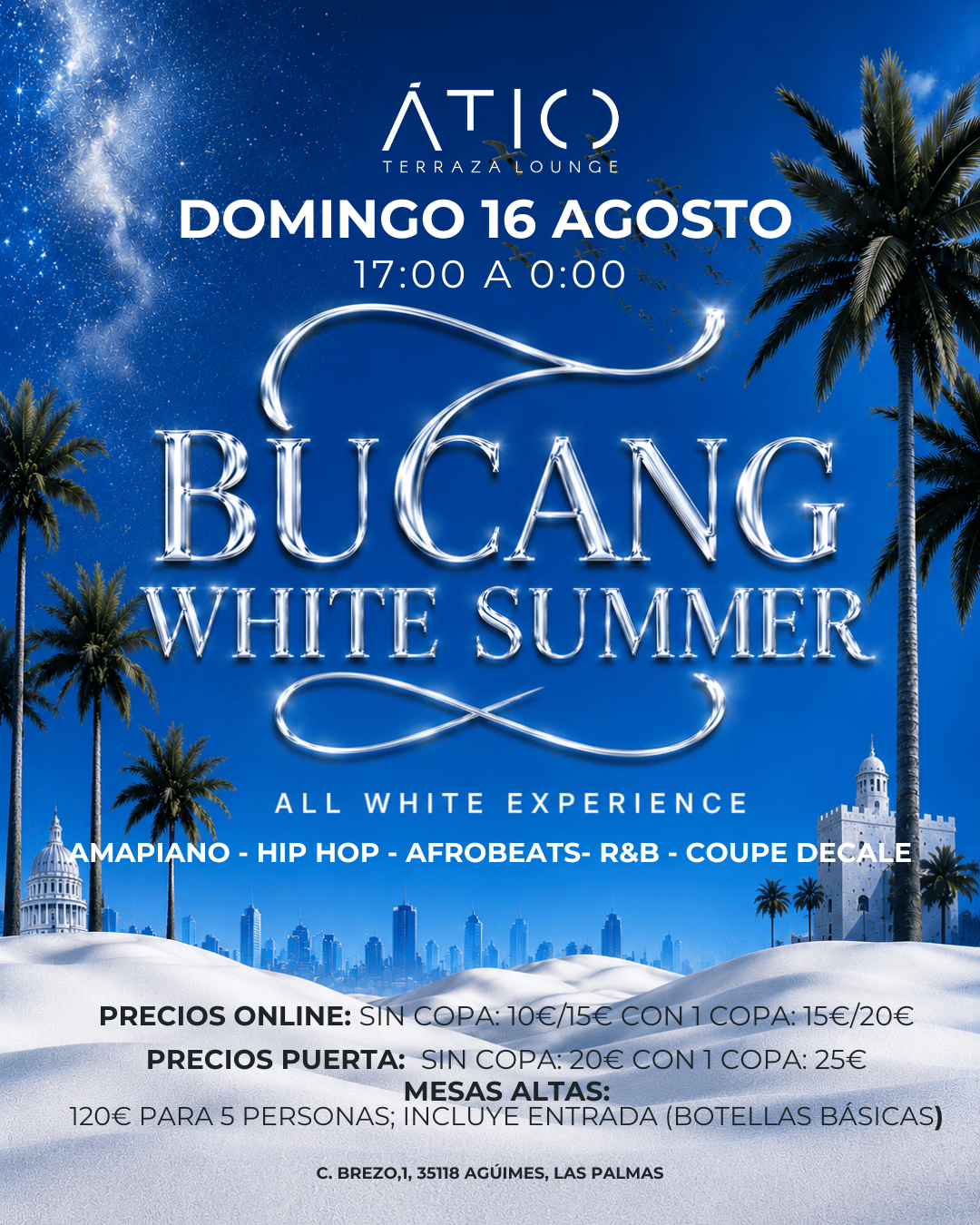 🤍ÁTICO x BUCANG WHITE SUMMER EDITION 🤍