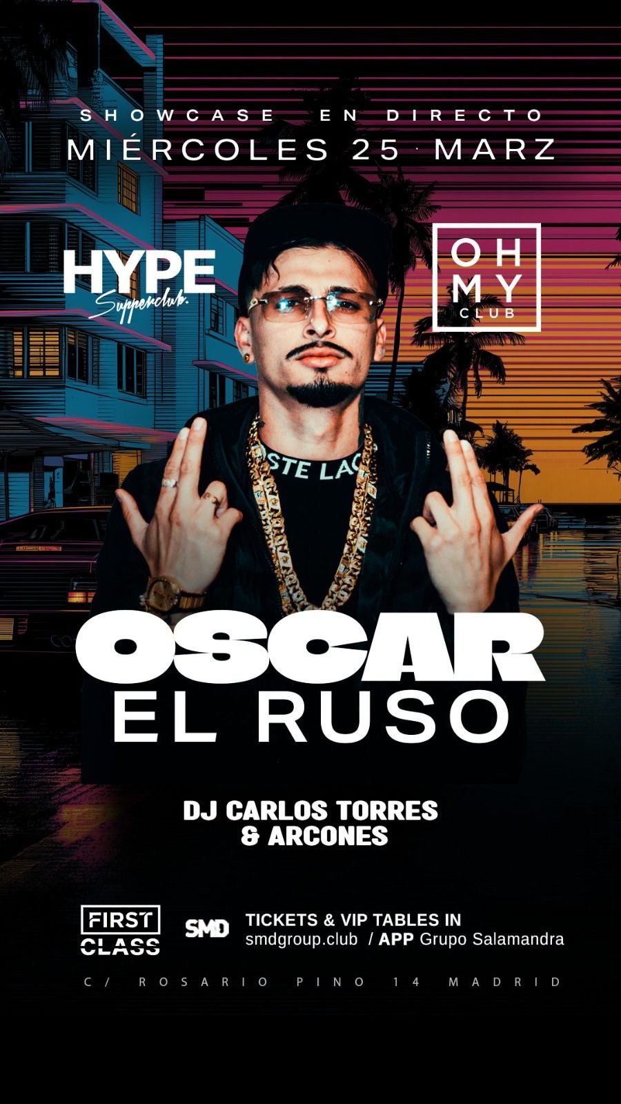 Miércoles en Oh My Club