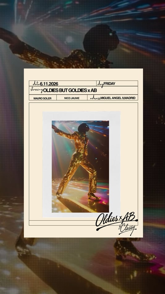 Oldies & AB at Bonded Club poster