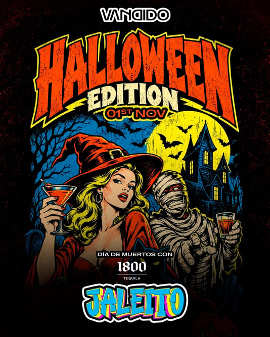 Cartel de JALEITO-HALLOWEEN EDITION x VANDIDO