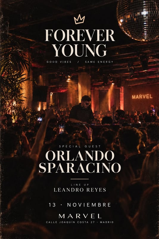 Cartel de FOREVER YOUNG 👑 | Reggaetón Old School y Hits 2000–2010