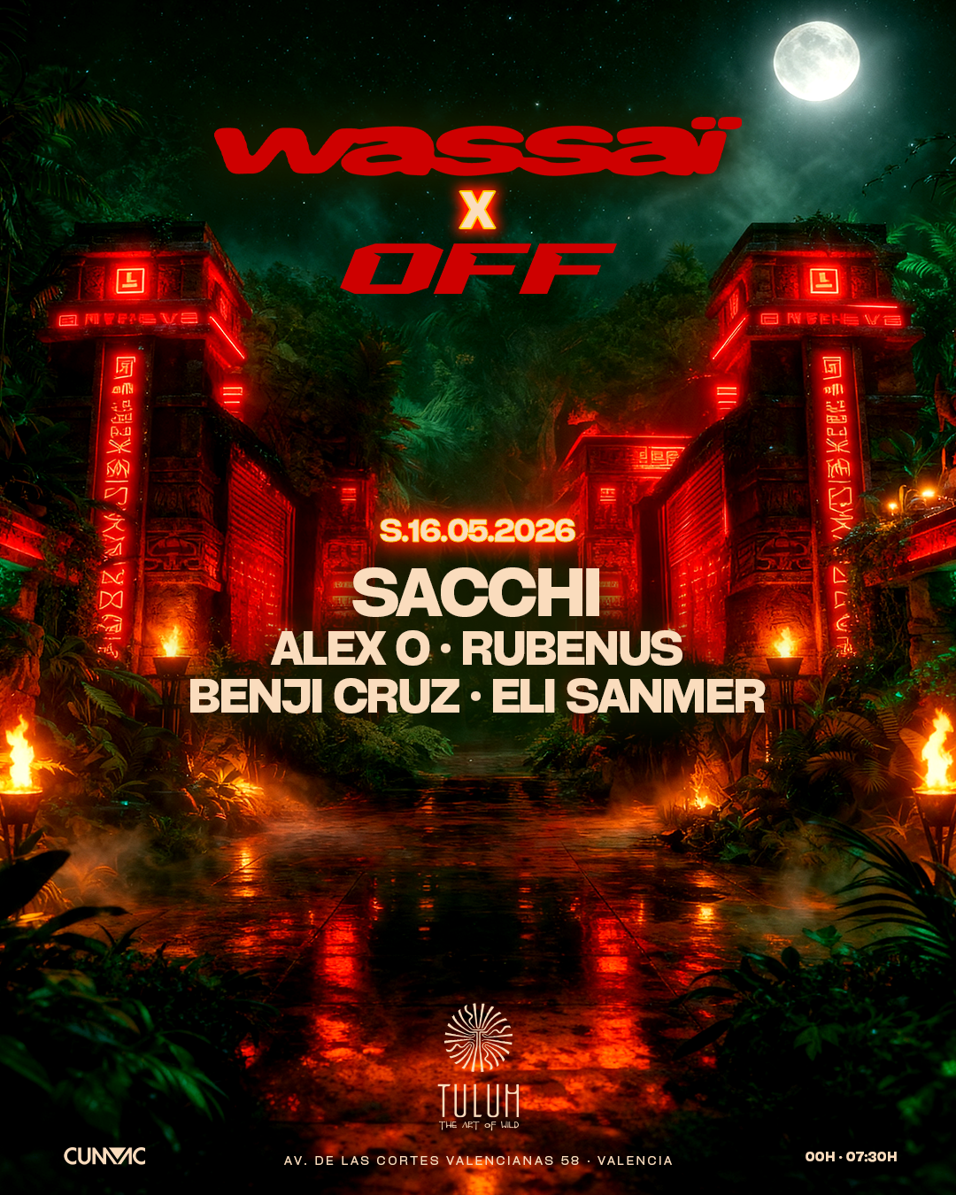 WASSAI W// SACCHI | SÁBADO TULUM