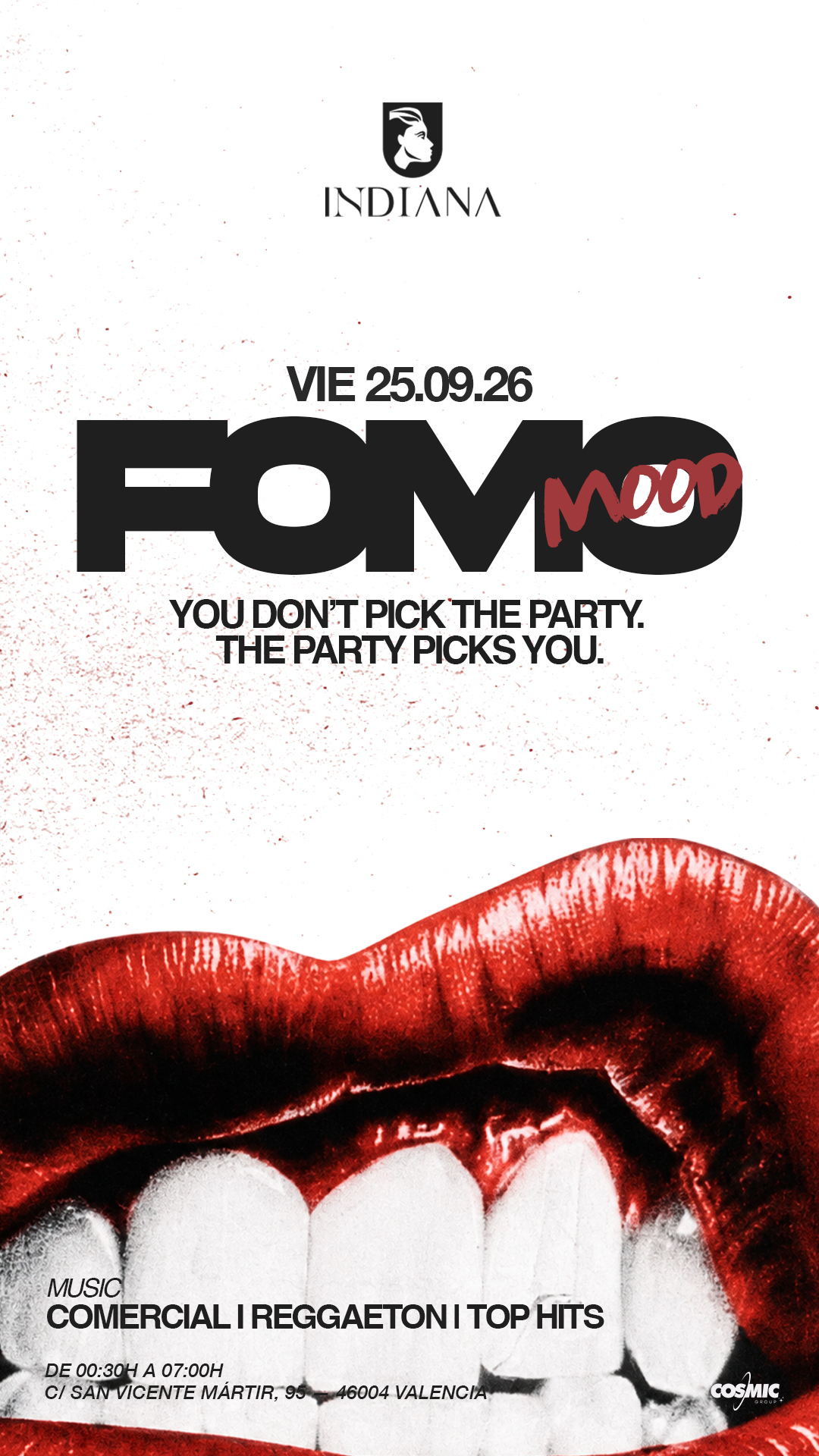 FOMO MOOD | VIERNES DE INDIANA
