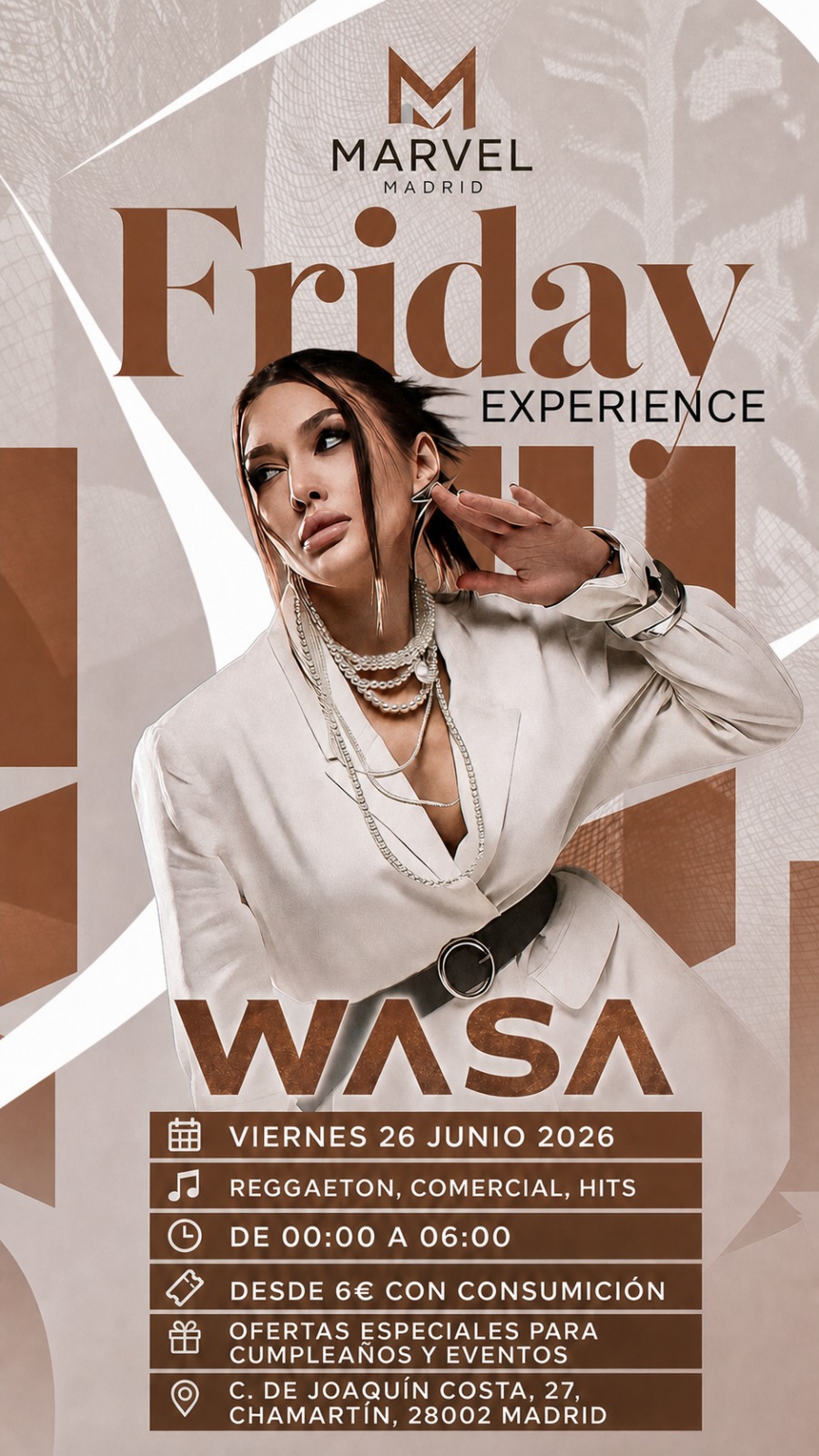 🔥 Friday Experience | Desde 6€ CON COPA | Entradas Limitadas