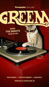 Cartel de Green Viernes