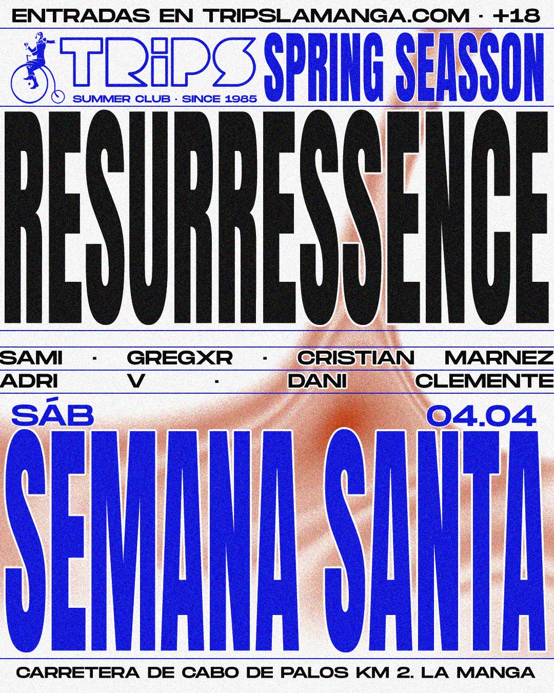Resurressence | Sáb, 4 abr | Trips Summer Club