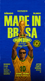 Cartel de Bum Bum - Made in Brasa