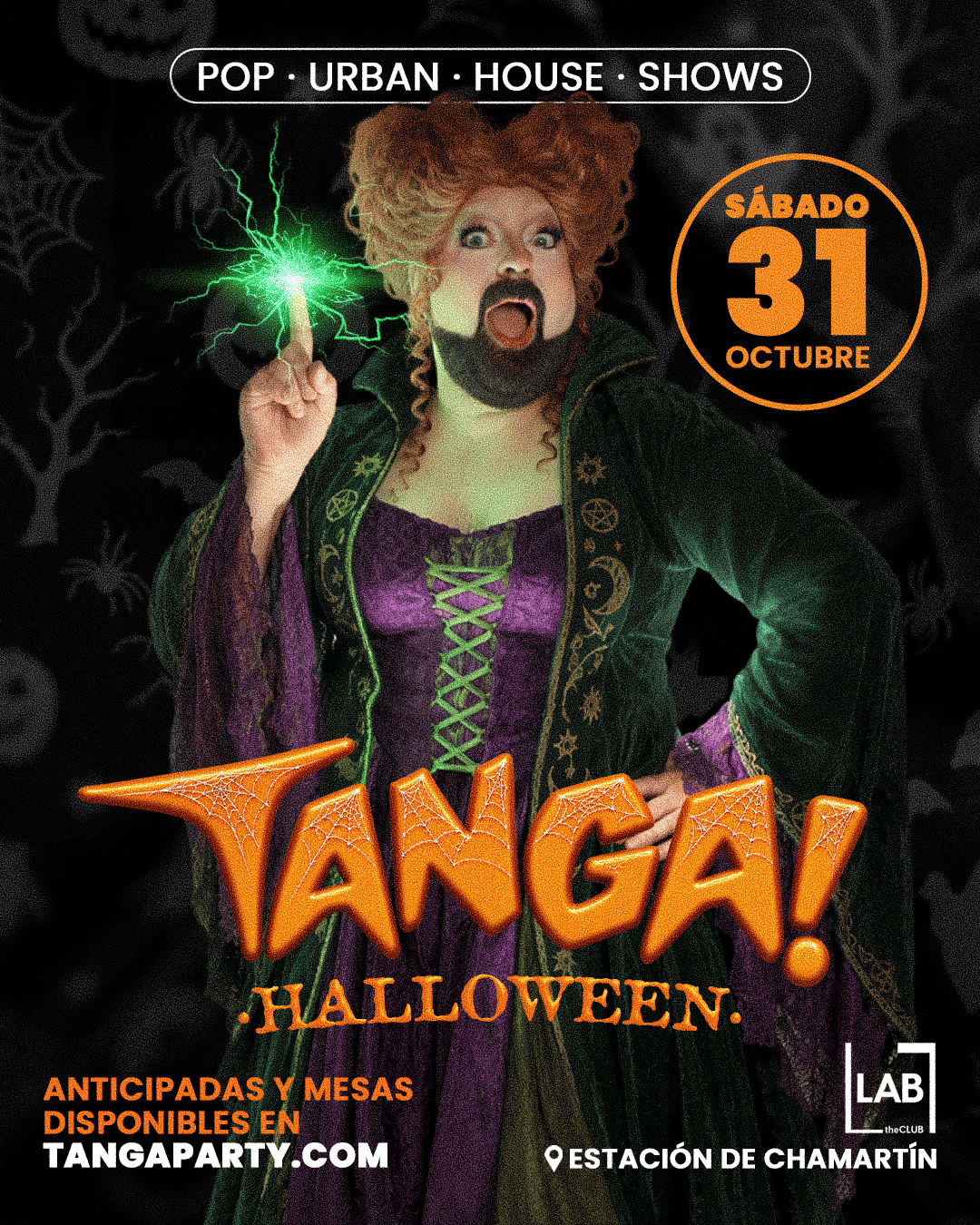 TANGA! Party - Madrid - Especial HALLOWEEN en LAB The Club