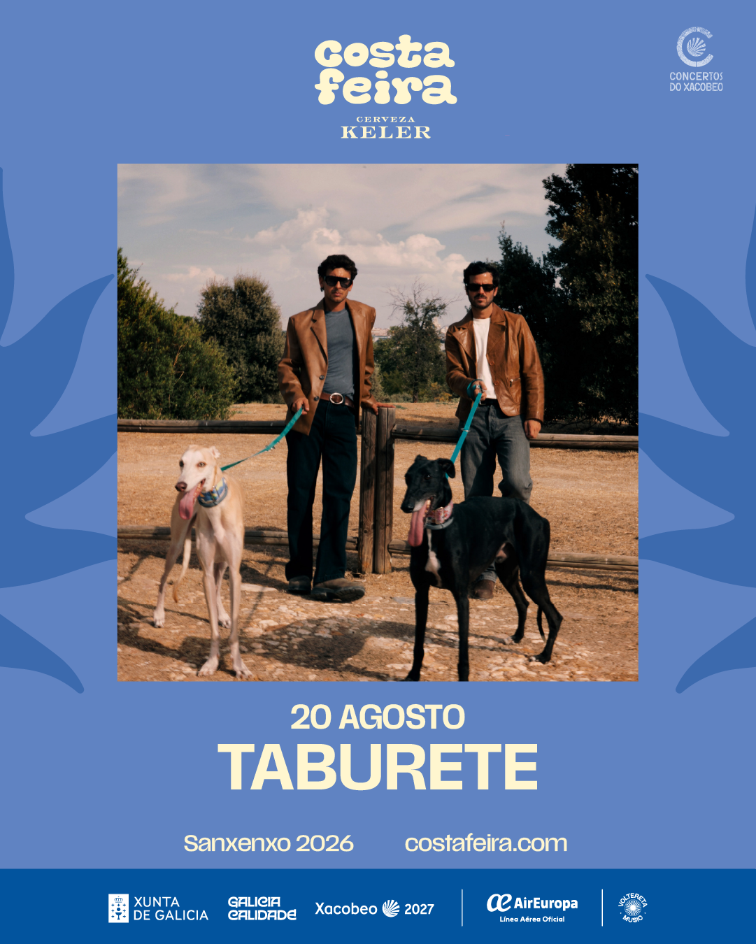 Taburete en Costa Feira
