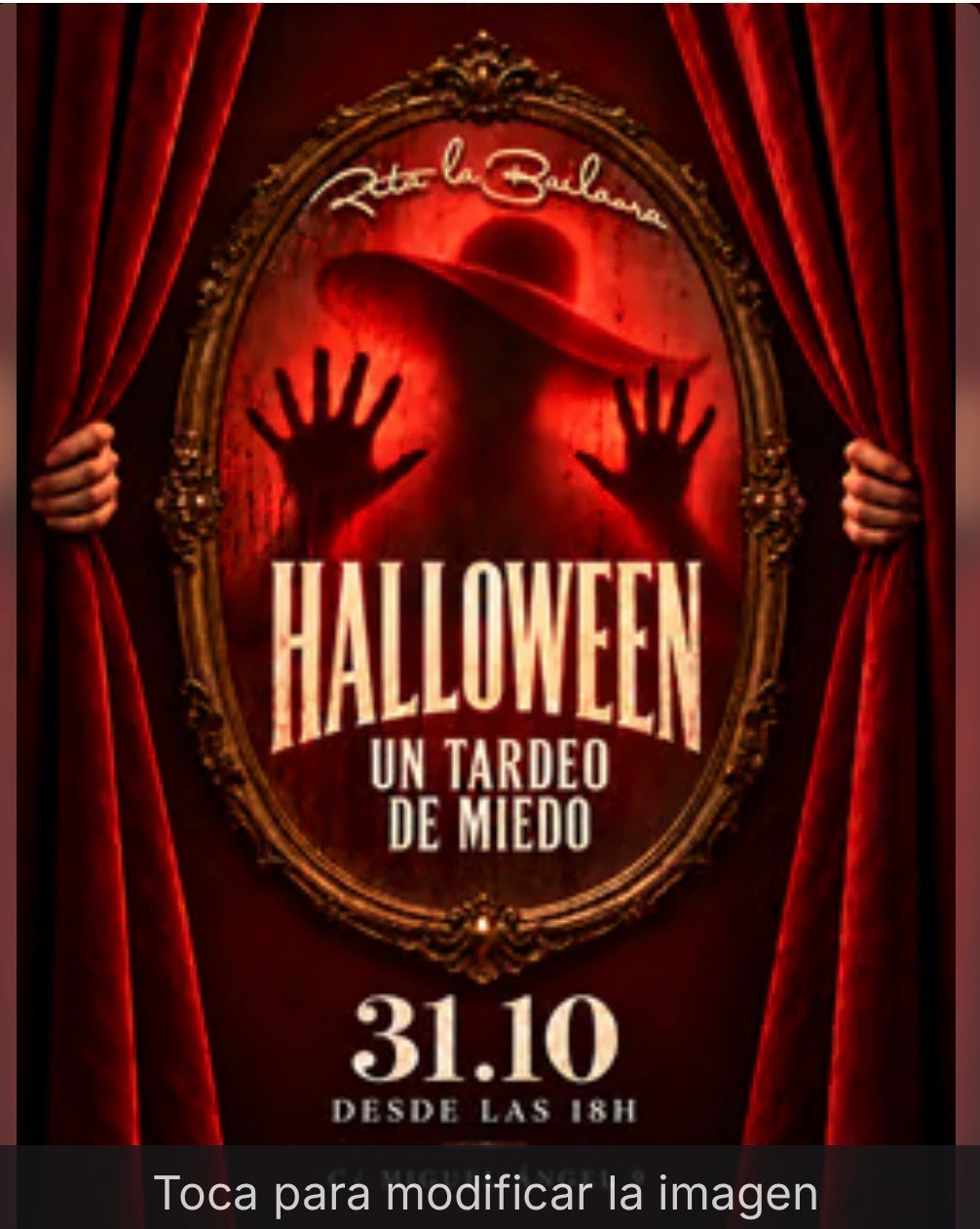 Cartel de Tardeo Rita la Bailaora