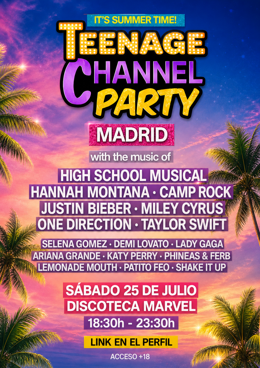 Teenage Channel Party ¡Summertime Edition!