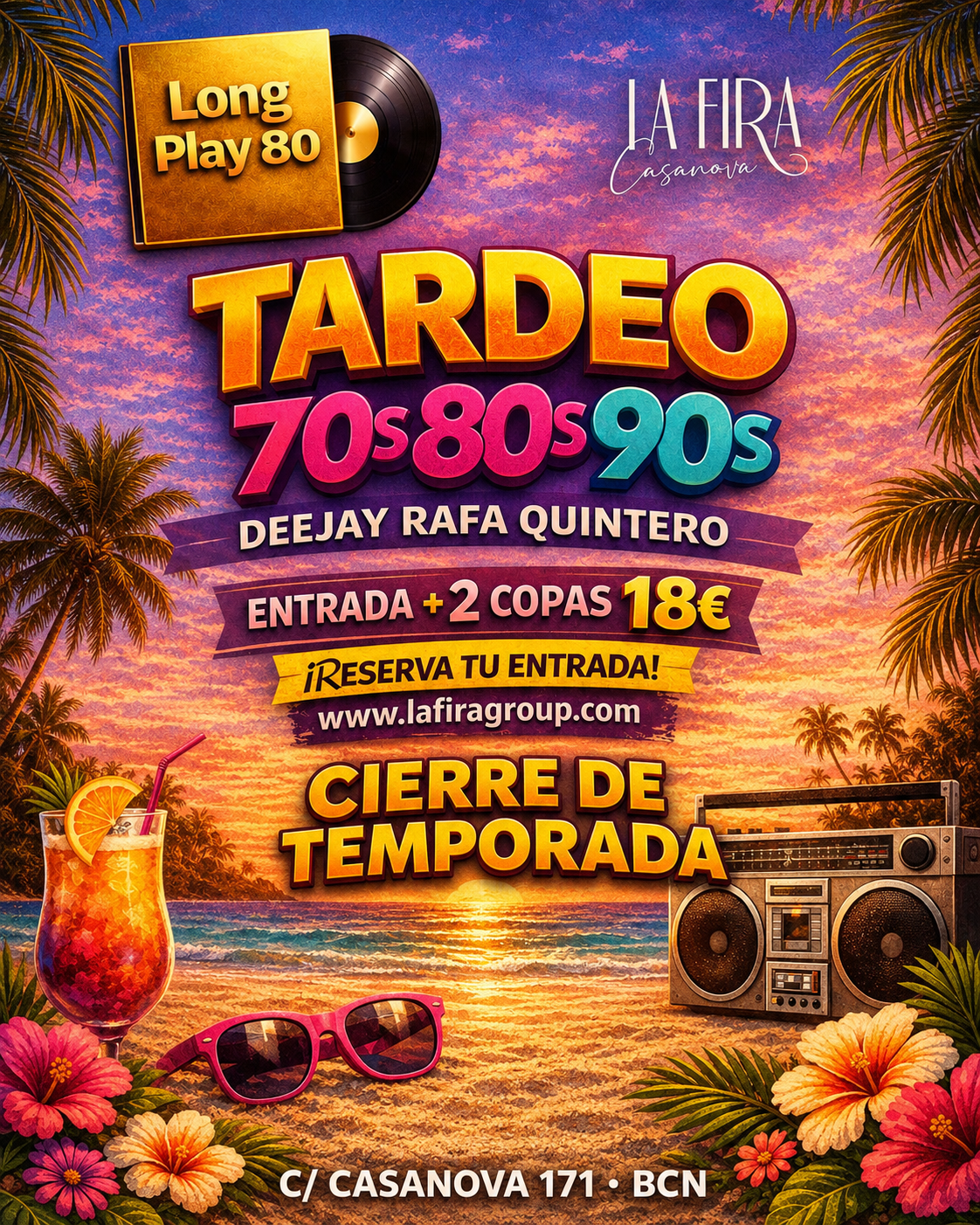 TARDEO 70S 80S 90S (LONG PLAY)