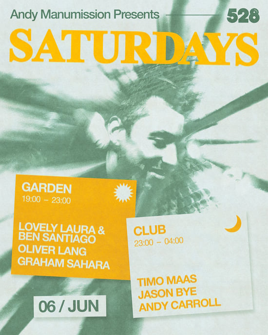 Andy Manumission Presents Saturdays