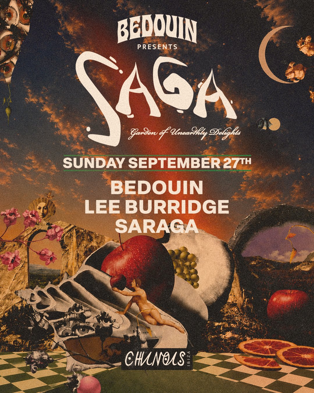 Chinois SAGA: Bedouin, Lee Burridge, Saraga