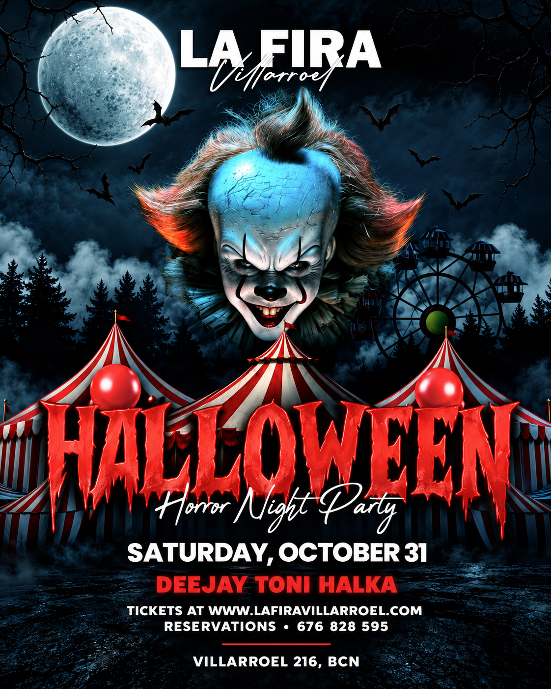 HALLOWEN · La Fira Villaroel · Saturday