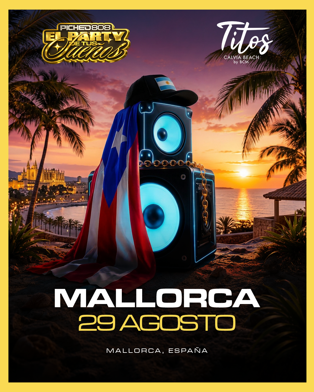August 29th - PICHEO808 - Titos Calvià Beach