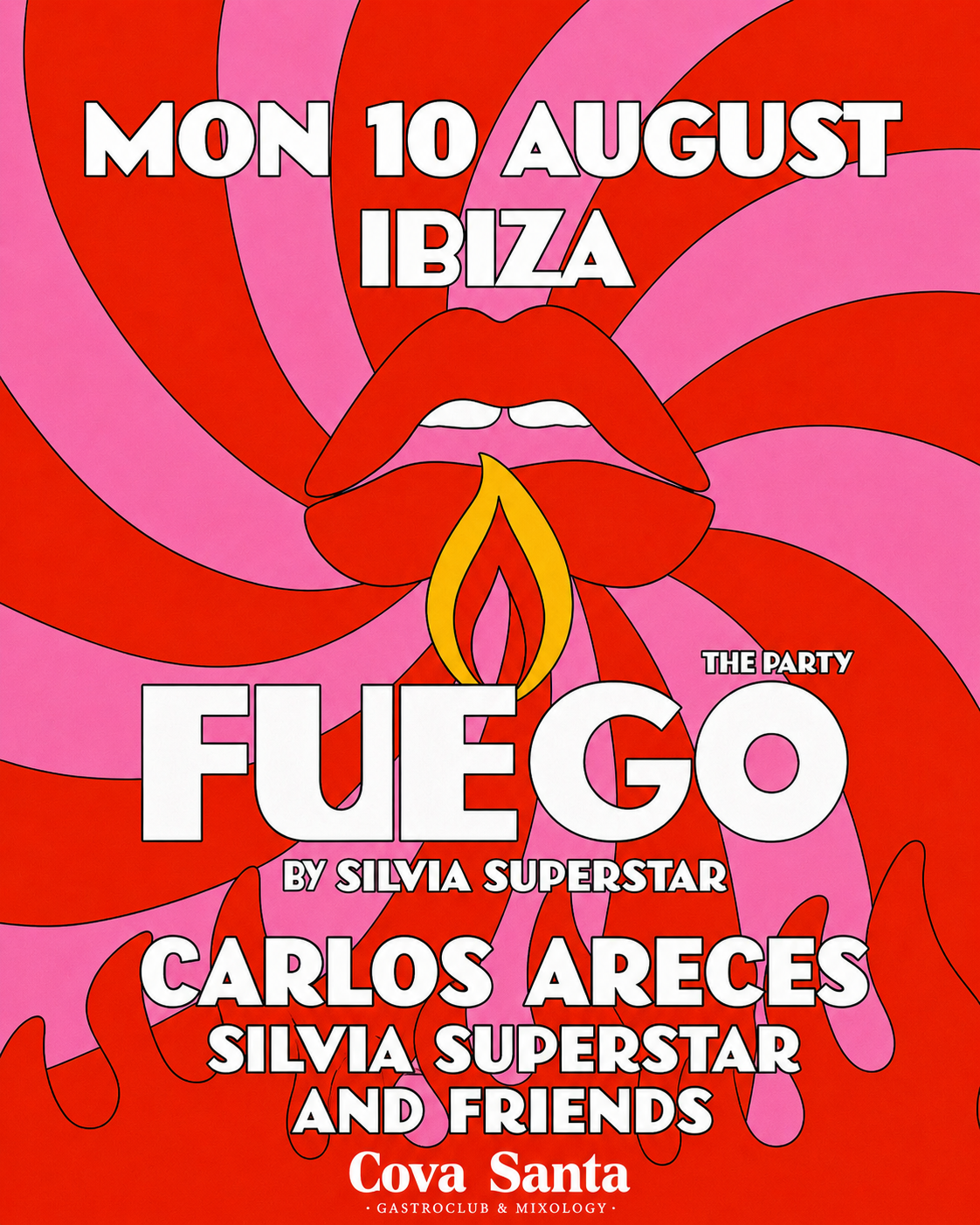Cova Santa — FUEGO by SILVIA SUPERSTAR