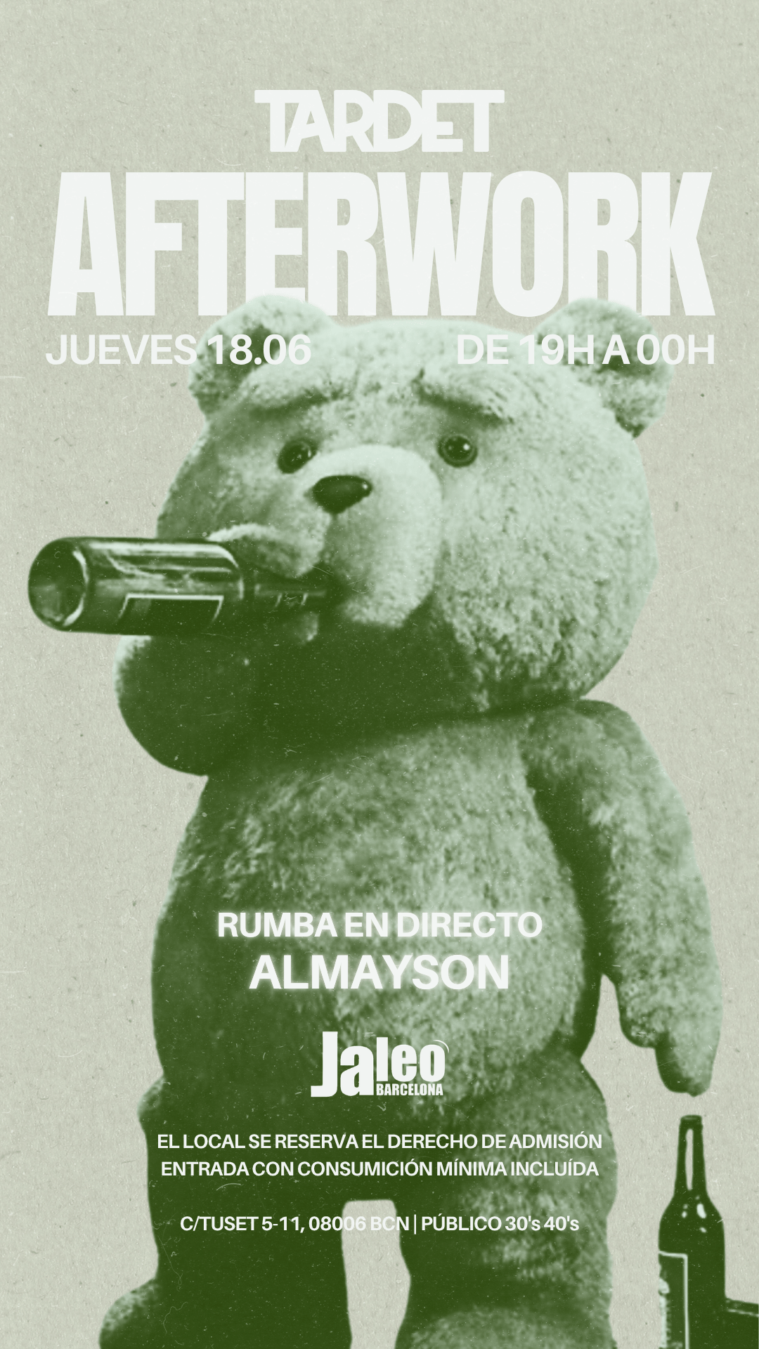 JUEVES - AFTERWORK JALEO
