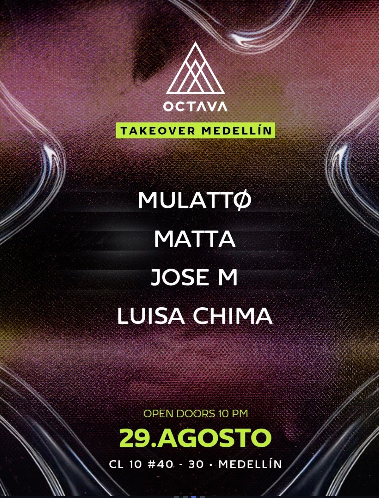 TECH HOUSE☘️ OCTAVA CLUB SHOWCASE☘️MATTA + LUISA CHIMA + MULATO + JOSÉ M✨☘️