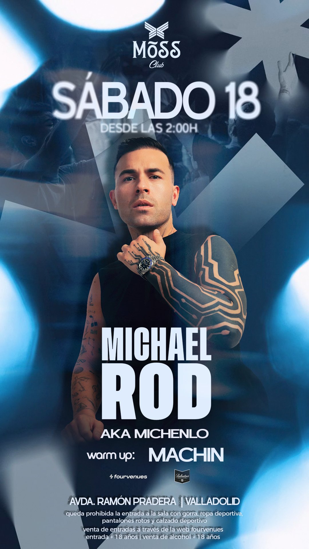 MICHAEL ROD | Sáb, 18 abr | MÕSS CLUB