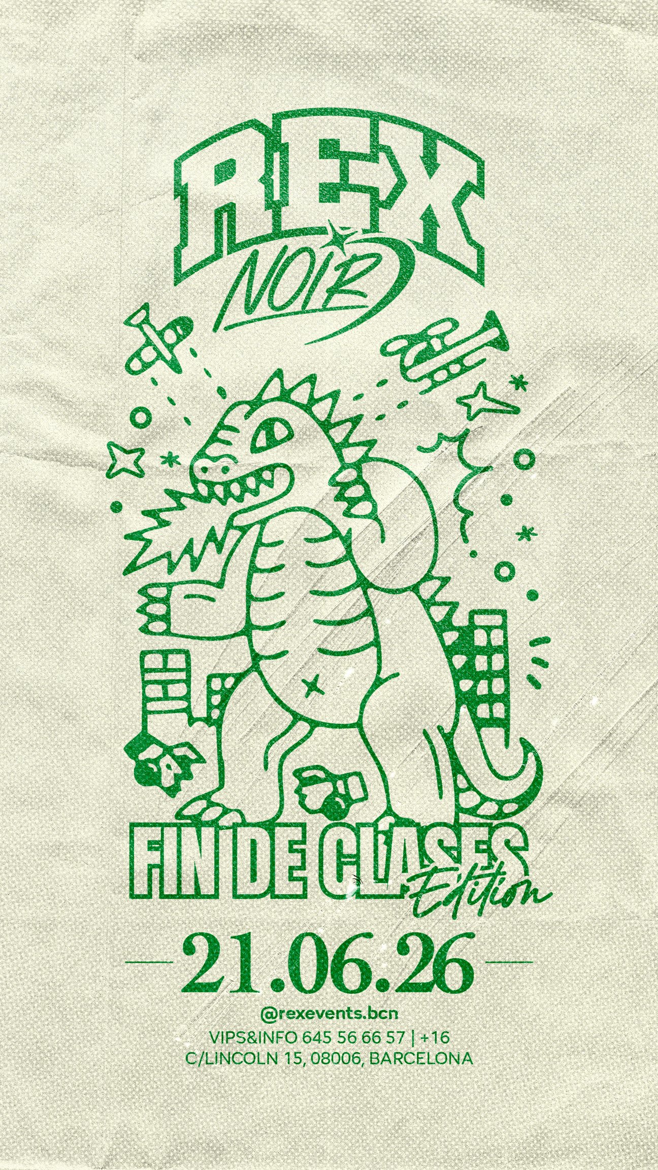 FIN DE CLASES - REX x NOIR
