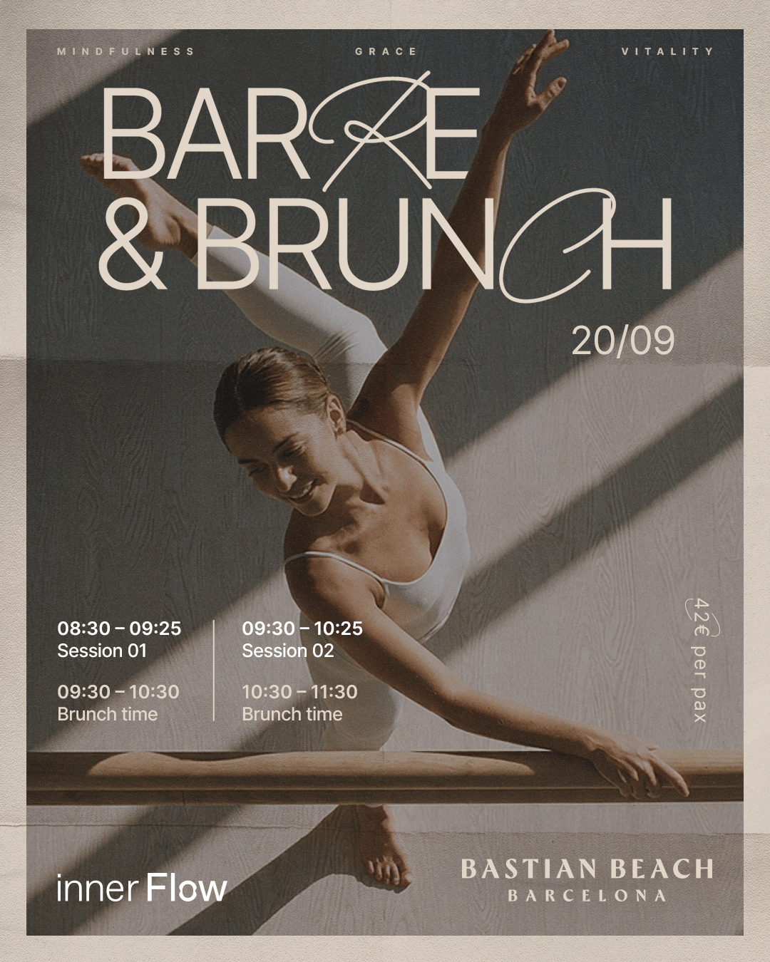 Barre & Brunch at Bastian Beach