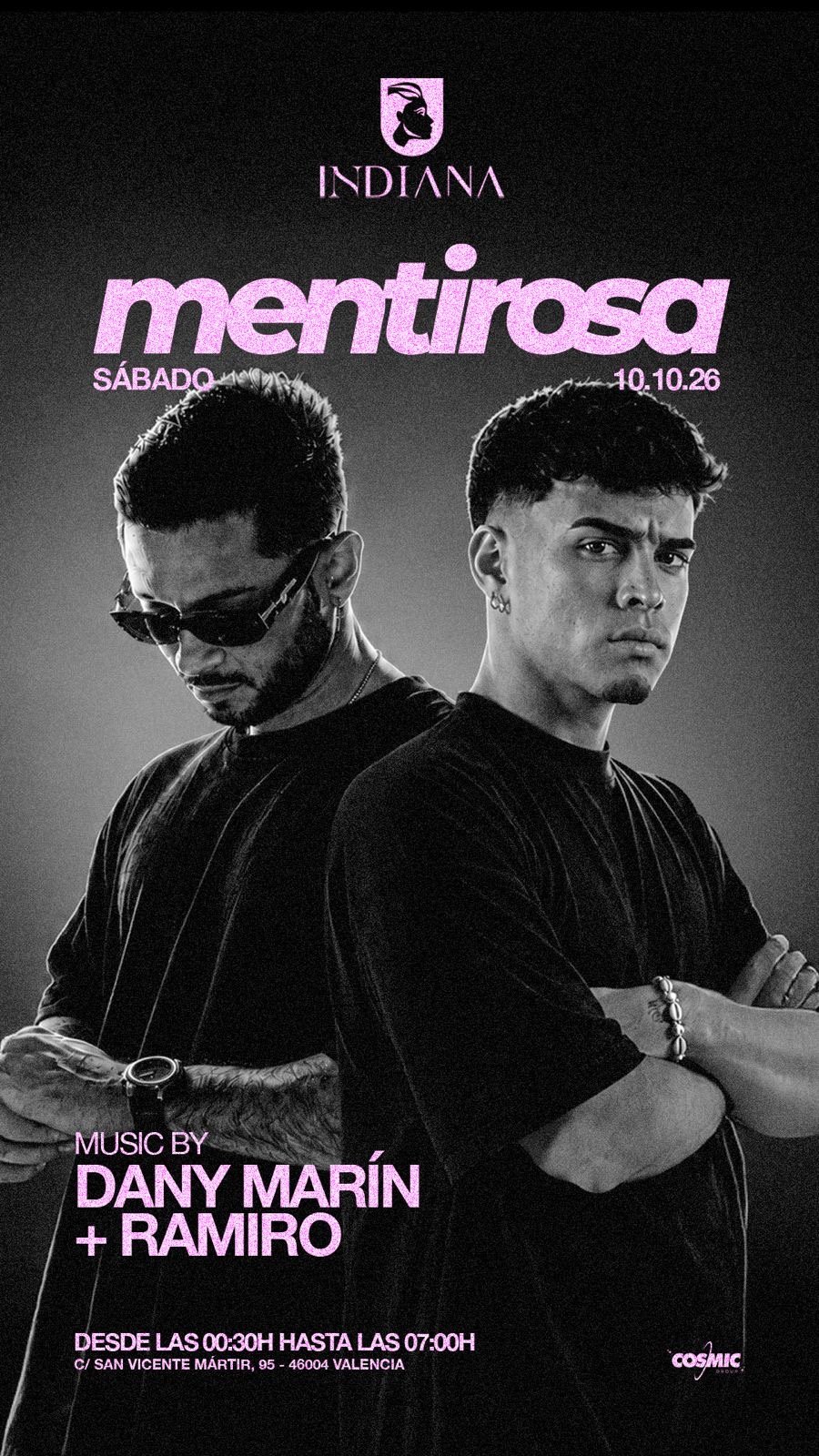 MENTIROSA INTERNATIONAL - SÁBADOS DE INDIANA