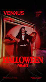 Cartel de HALLOWEEN x VENNUS