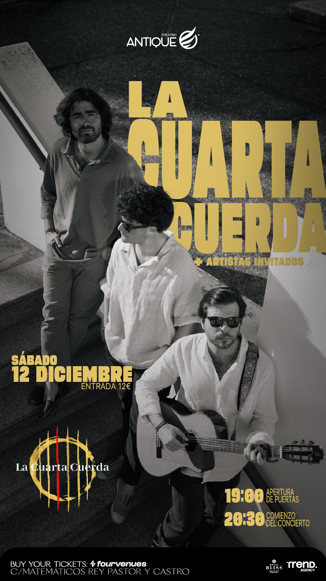 CONCIERTO LA CUARTA CUERDA -  ANTIQUE THEATRO