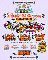 Cartel de Majareta Tardeo Halloween
