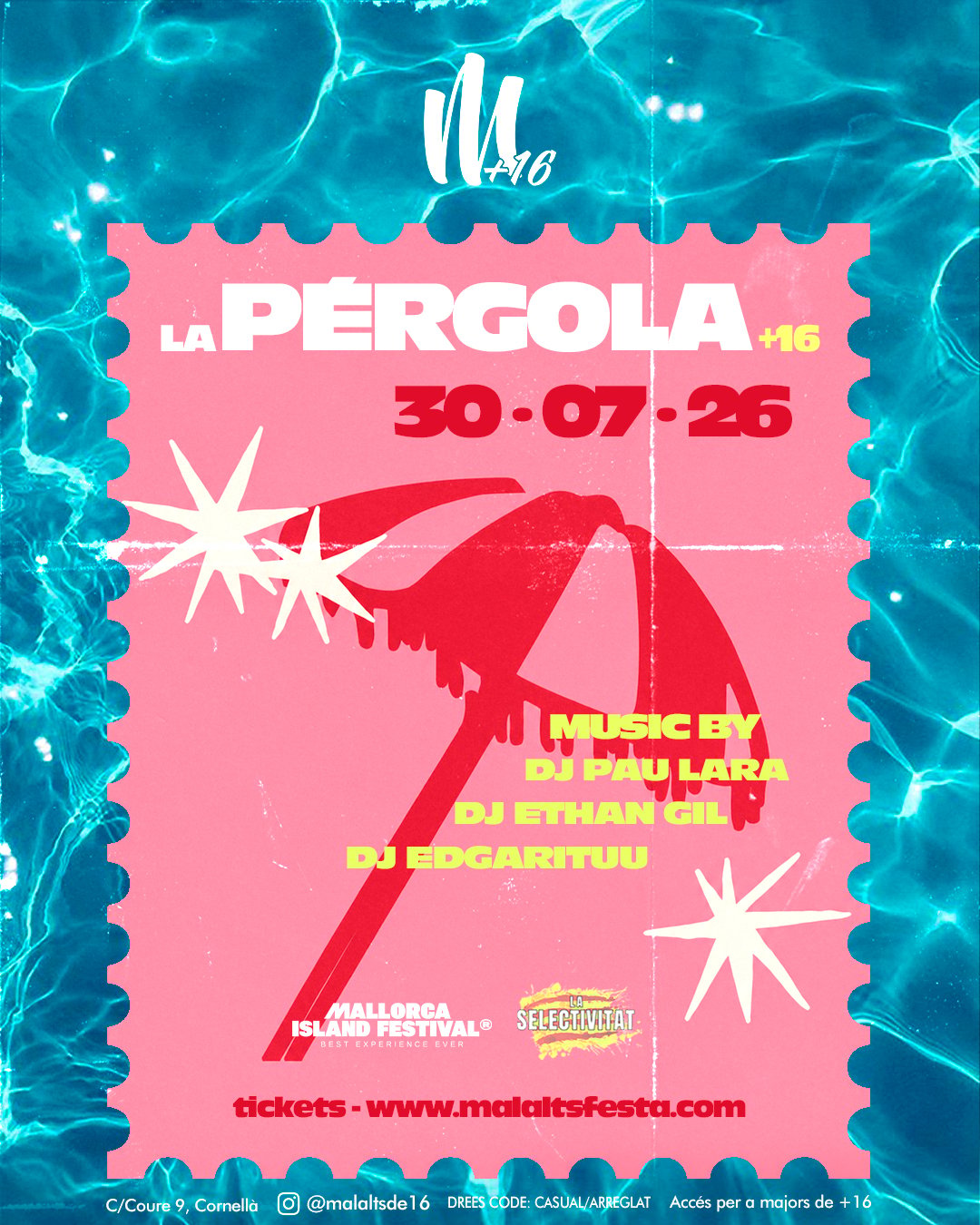 LA PÉRGOLA + 16