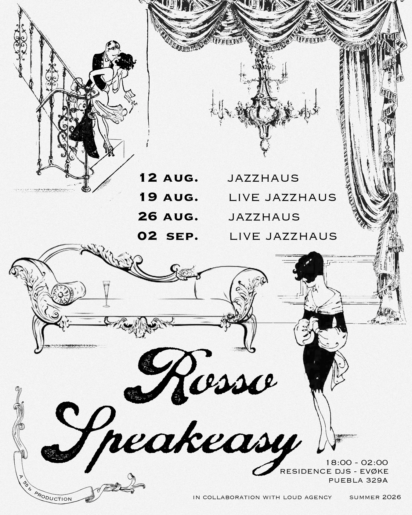 JazzHaus at Rosso Speakeasy by 55b