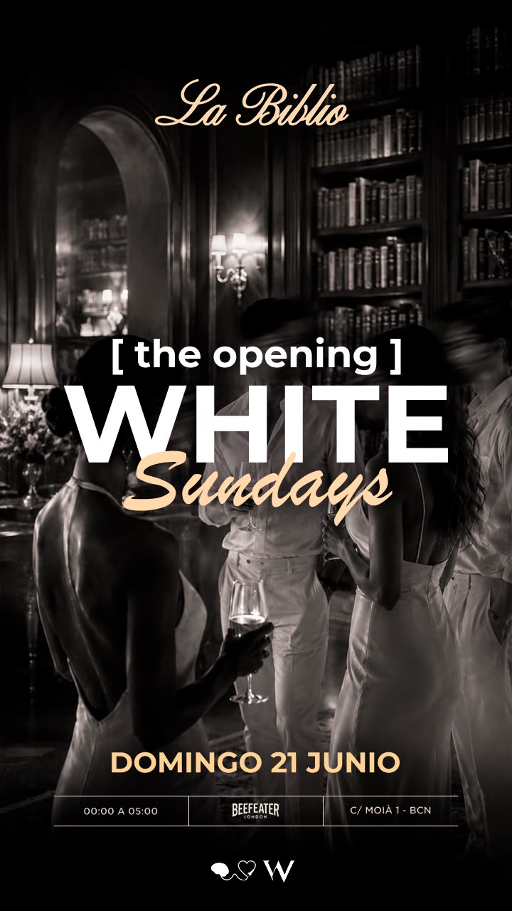 WHITE SUNDAYS en LA BIBLIO by Disconnect - OPENING