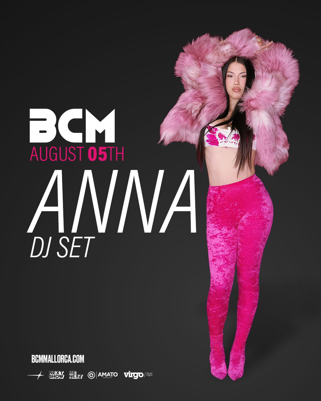 August 5th - ANNA (Dj Set) - CRISTIAN MARCHI  - BCM Mallorca
