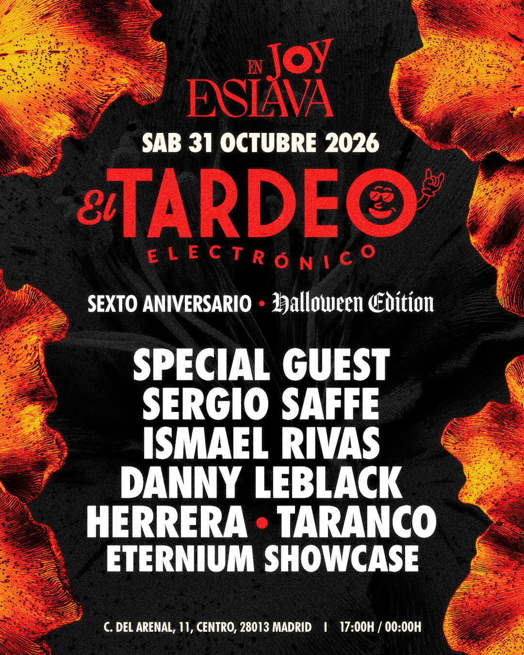 EL TARDEO ELECTRONICO 6º ANIVERSARIO @ JOY ESLAVA (SESION DE TARDE)