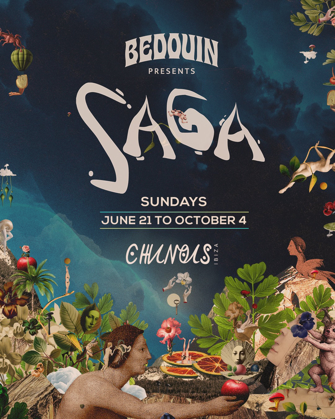 Chinois SAGA: Bedouin, Damian Lazarus, Fiona Kraft